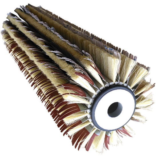 Sisal Sandpaper Roller Brushes for Wood Polishing