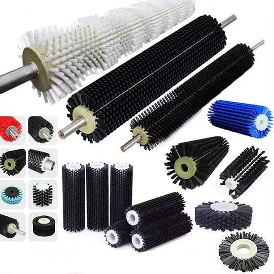 Industrial Tufted Roller Brushes
