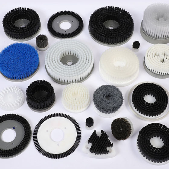 Industrial Disc Brush Tufted