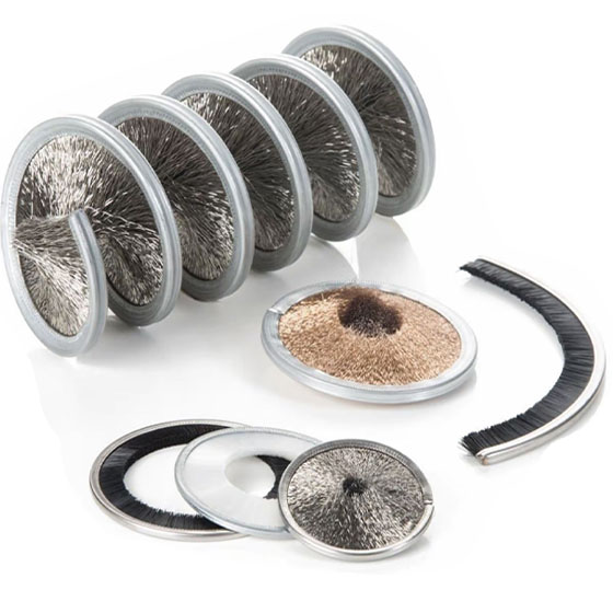 Custom Inwards Spiral Coil Brushes